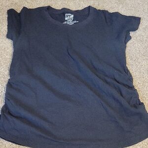 Navy Womens Maternity T-Shirt